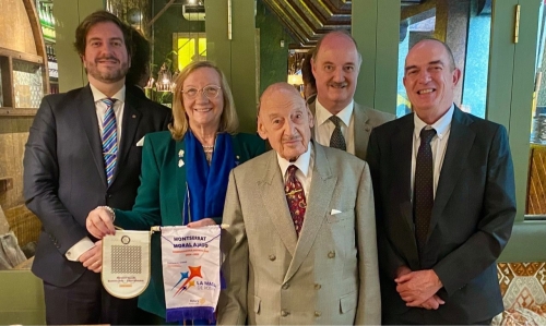 Visita de la Gobernadora al RC Barcelona-Centenario