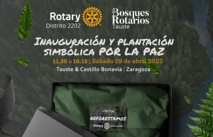 Bosques Rotarios. Inauguración.