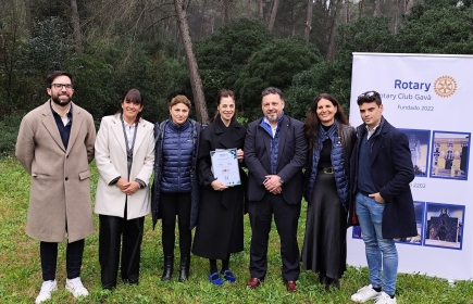 ENTREGA  DE 35 NUEVOS ÁRBOLES A LA CIUDAD DE GAVÀ- ROTARY FOREST