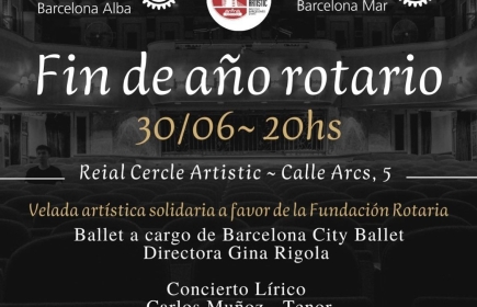 Gala Extraordinaria en Barcelona: Rotary Club Alba y Rotary Club Mar Unen Fuerzas para un Evento Solidario de Magnitud Sin Igual
